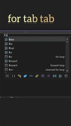 Freshers Hack 🤯 Type Less, Code Fast