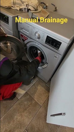 Washing machine wont drain out water