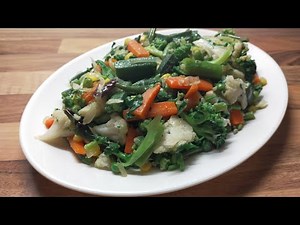 Mixed Vegetables/ How to cook mixed vegetables stir fry in easy way/ Sobji Vaji / Vegetables Recipe