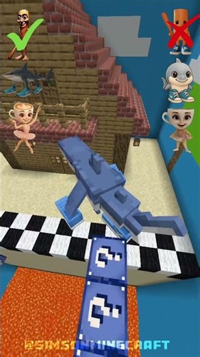 Who can survive the machine 🌟🌟🌟#shorts #minecraft