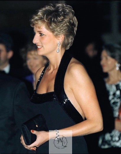 Paris, 1994 — Diana, Princess of Wales, captivated the world once again as she attended the UNESCO charity dinner at the Palace of Versailles. ✨🇫🇷 #fyp #fblifestyle | Wild Lens Historic