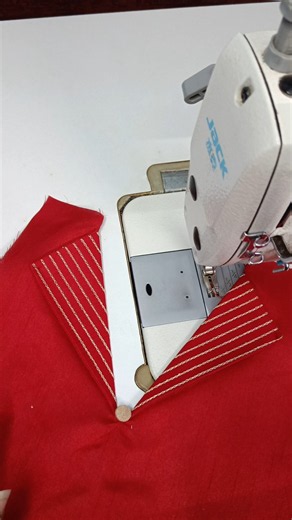 v-neck design and sewing tricks #sewing #sew #diy #shorts #viral #blousedesign