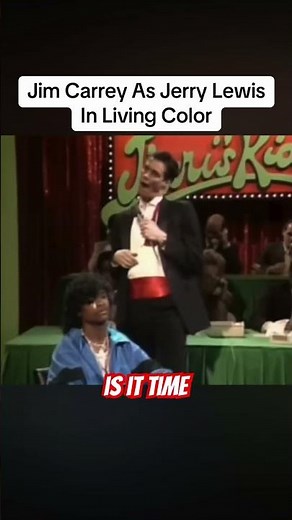When Jim Carrey Became Jerry Lewis On In Living Color Part 10 #jimcarrey #inlivingcolor