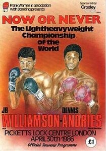 On This Day: Dennis Andries Defeated J. B. Williamson for World Title