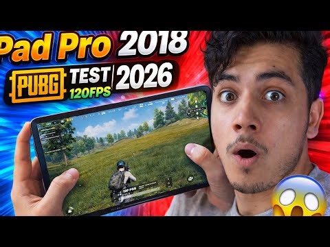 iPad pro 2018 pubg test 120fps 2026 😱