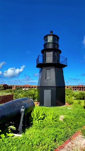 70 miles out and worth every wave at the end of the map stands a lighthouse that’s seen it all. 🗺️🌊 #drytortugas #nationalpark #mountaintok #parktok #islandlife