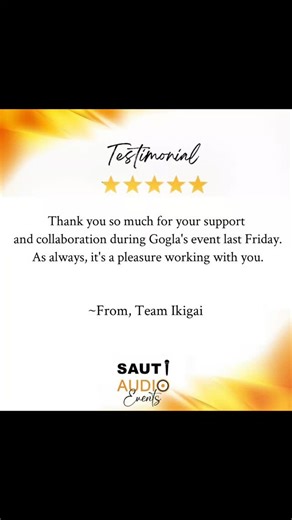 Sautiaudio on Instagram: "We provided Audio Visual Support for Gogla networking event at Ikigai Westlands! 🌟 The crowd was electric and the vibes were immaculate. Kudos to the Ikigai Nairobi team for a well co-ordinated evening of networking and exchanging ideas 🙌 If you're looking for top-notch audio-visual services, we're your guys 😊 #IkigaiWestlands #GoglaEvent #NetworkingNight #sautiaudiocorporateexperience"