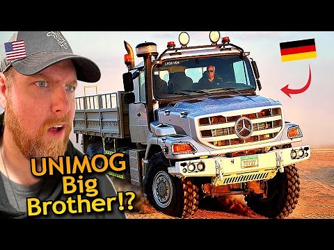 American Learns about the Mercedes Benz Zetros