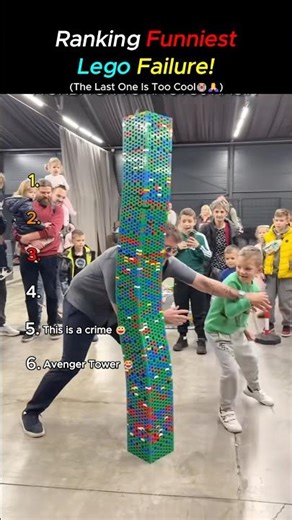 Top LEGO Fails So Bad They’re Actually Hilarious (Ranked!) #shorts #viralvideo #lego #entertainment