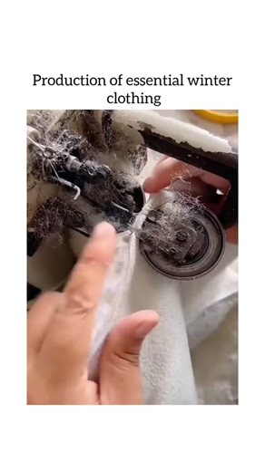 Industrial & Technology on Instagram: "Production of essential winter clothing! #engineering #design #technology"