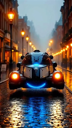 Blade Runner Vibes: 4K HDR Hovercar Chase!