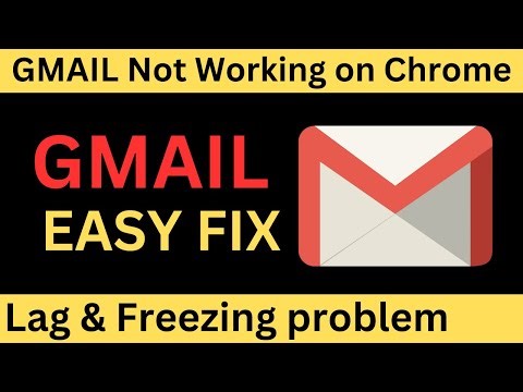 How to Fix Gmail is Not Working & Opening on Chrome Browser || Gmail Lag & Freeze Issue