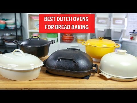 Best Dutch Ovens for Bread Baking | Challenger Bread Pan, Lodge, Le Creuset, Bread Cloche