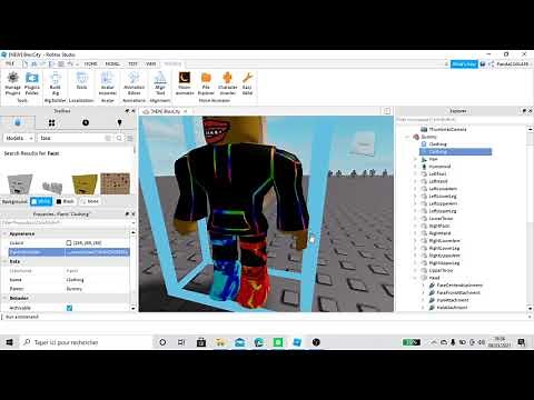 Comment habiller un "Dummy" sur Roblox Studio