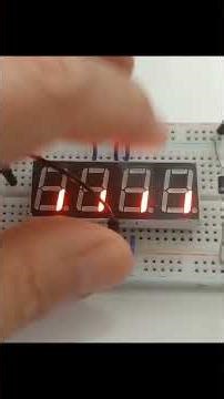 4 Digit 7 segment test