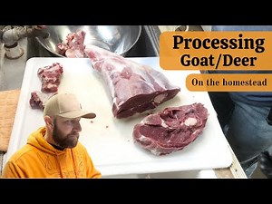 How-To Process Your Own Goat Meat | Easy Step-by-Step