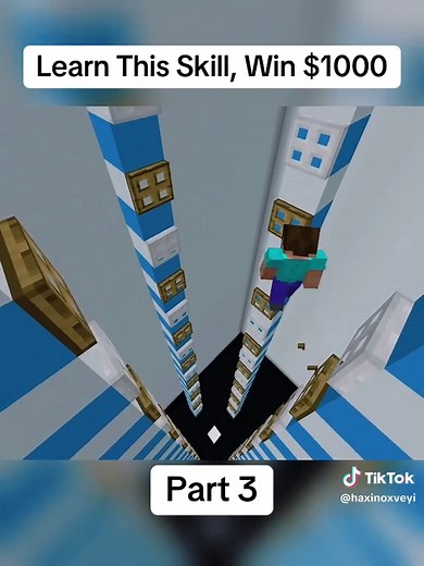 Learn This Skill, Win $1000#MineCraft #viral #fyp
