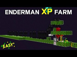 Easy Enderman XP Farm Minecraft Java 26.3 | Super Fast AFK XP!
