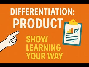 Differentiated Product | Evidencing What They Know