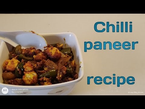 how to make paneer chilli at home, paneer chilli recipe restaurant style @Everyday swad 