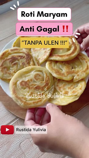 Cara Membuat Roti Maryam Berserat Anti Gagal Tanpa Ulen