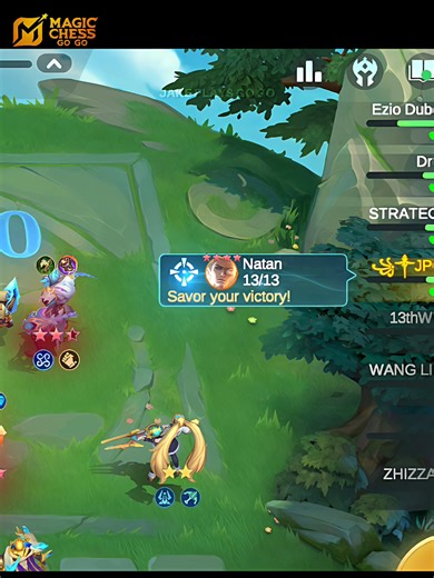 First Ever 4 Star Natan in Magic Chess: Rising Dawn