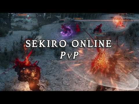 vs pang da & PvP-View vs Hello & vs 一杯忘情づ (Flame Vent Shuriken Great Raven One Mind) Sekiro Online