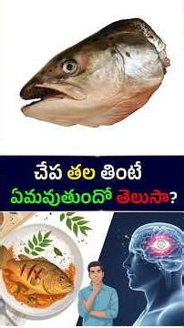 చేప తల తింటే ఏమవుతుందో తెలుసా.? Why You Should Eat Fish Head? Science Says This | Anil Kathalu