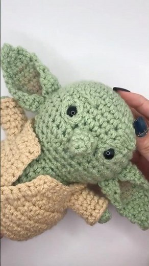 Baby Yoda au crochet/ tuto amigurumi #tutoriel #amigurumicrochet #starwars