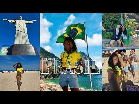 1 Week in Brazil | Rio de Janeiro Vlog | Going to Christ the Redeemer, Sugarloaf Mountain, etc