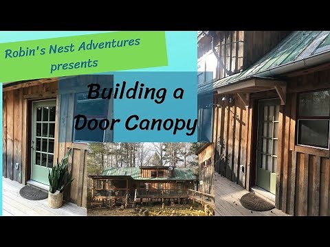 DIY! How to build a door overhang