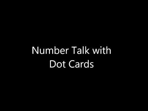 First Grade Number Talk - Dot Cards