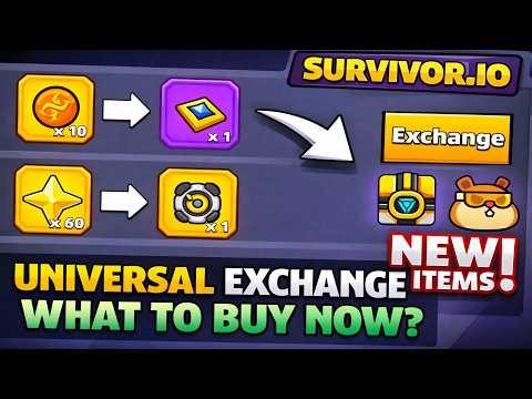 New Universal Exchange Items – Are They Worth It? Survivor.io Guide