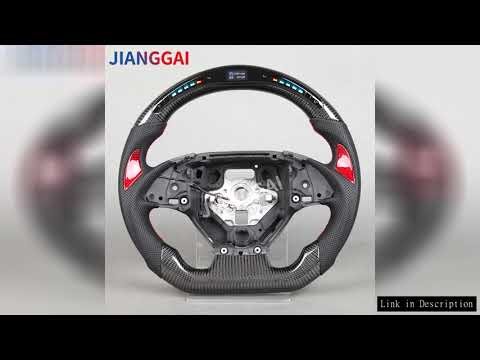 LED Carbon Fiber Steering Wheel For Chevrolet Camaro 2016-2023 Corvette C7 Chevy ss 2014-2019 Custom