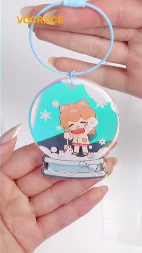 New accessory is here! Custom keychains from vograce