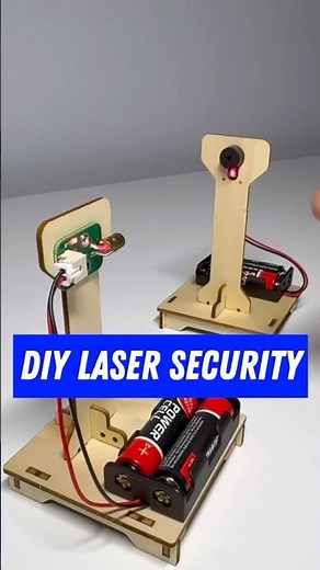 Building my own DIY Laser Security System #arduino #electronics #security #engineering