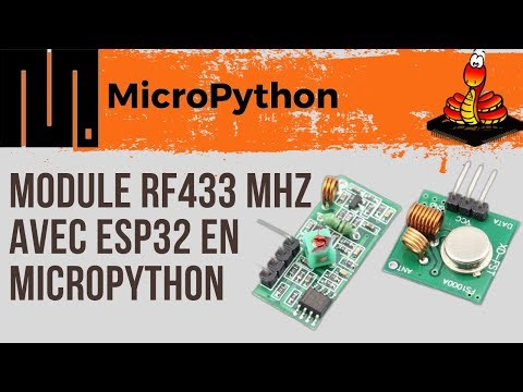 Utiliser un module de communication RF433 MHZ sur un ESP32 | #40