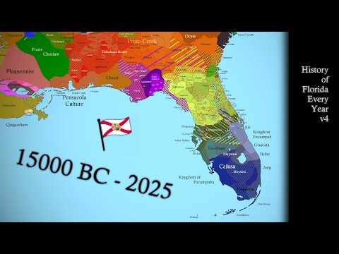 History of Florida: Every Year (15000 BC - 2025) v4