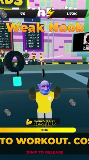 Strongman Simulator#roblox#viral