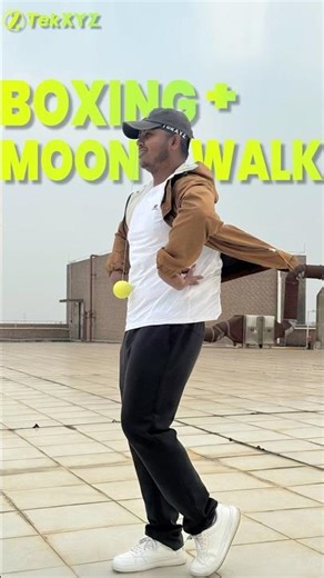 Moonwalk While Punching 🤯 TekXYZ Reflex Ball Challenge