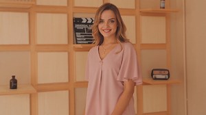 Watch Fashion Chiffon Casual Summer Tops for Women on Amazon Live