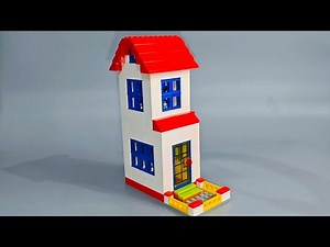 How To Build A Lego House 🏠 Moc | Speed Build #lego #buildingblocks #legohouse