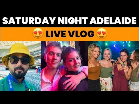 Adelaide Saturday Nightlife LIVE 🎉| Australia