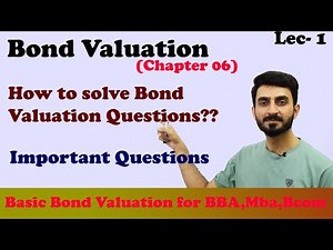 Lec #1 Bond Valuation | Chapter 06 | Questions of Bond Valuation |MBA,BBA,M.Com