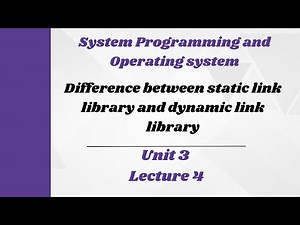 spos unit 3 linkers and loaders sppu | spos unit 3 sppu