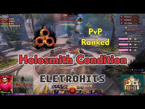 Holosmith Pistol Pistol Condition Eletrohits PvP Ranked - Guild Wars 2