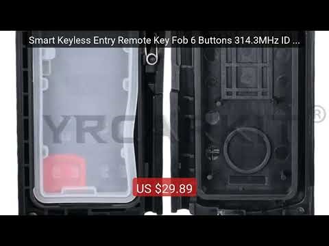 Smart Keyless Entry Remote Key Fob 6 Buttons 314.3MHz ID 4D Chip F... — Best Deal 2026 | Shop Now!