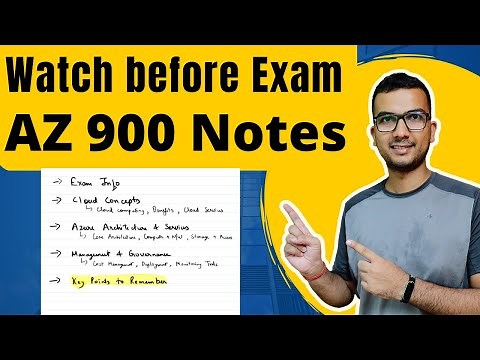 How to prepare Azure Fundamentals AZ 900 Certification Exam| Notes 2023 | Microsoft Certified