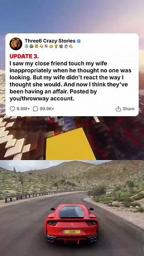 UPDATE 3. I saw my close friend touch my wife inappropriately when he thought no one was looking. But my wife didn_t react the way I thought she would...#foryou #fyp #reels #viral #redditstorytime #redditposts #storytime #redditstories #reddit #askreddit #paranormal #redditparanormal #nosleep | Ultimate Nerds