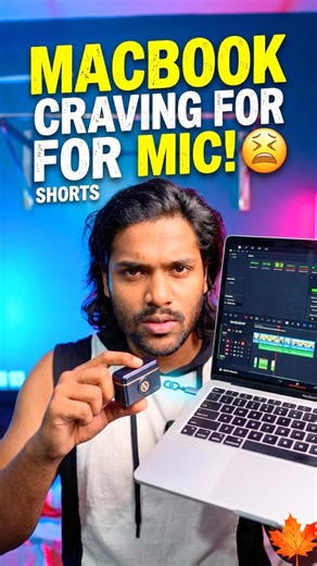 Your Macbook Craving For Mic #macbook #microphone